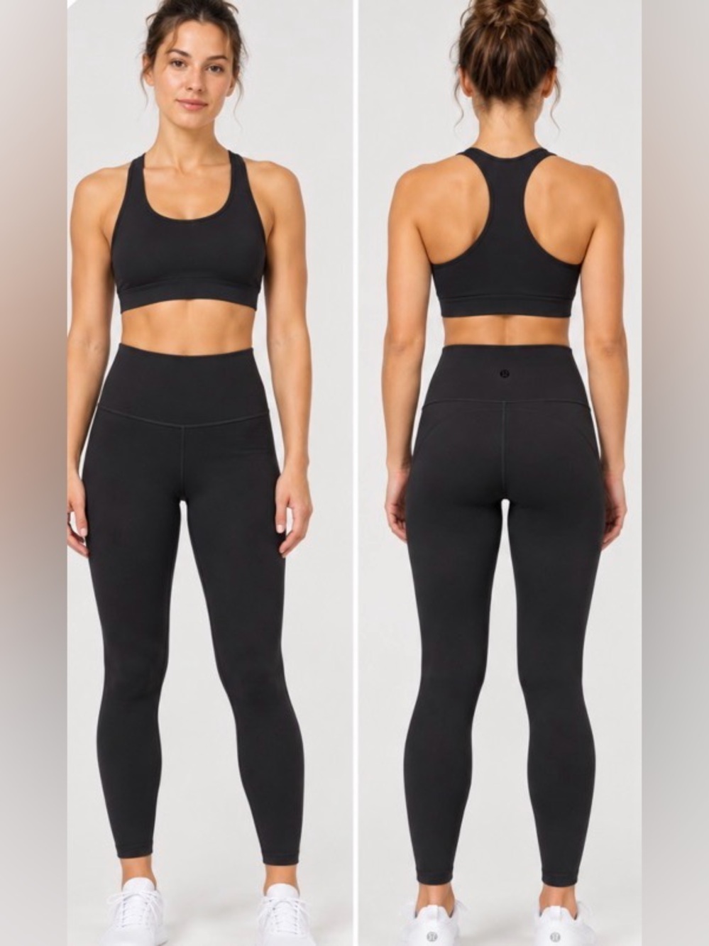 Lululemon High-Waist Black Performance Leggings